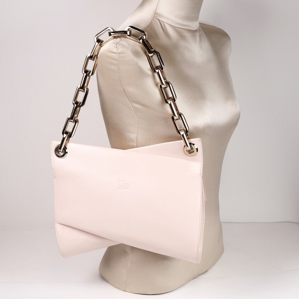 'Leche' "Loubitwist" Shoulder Bag Gold Chain