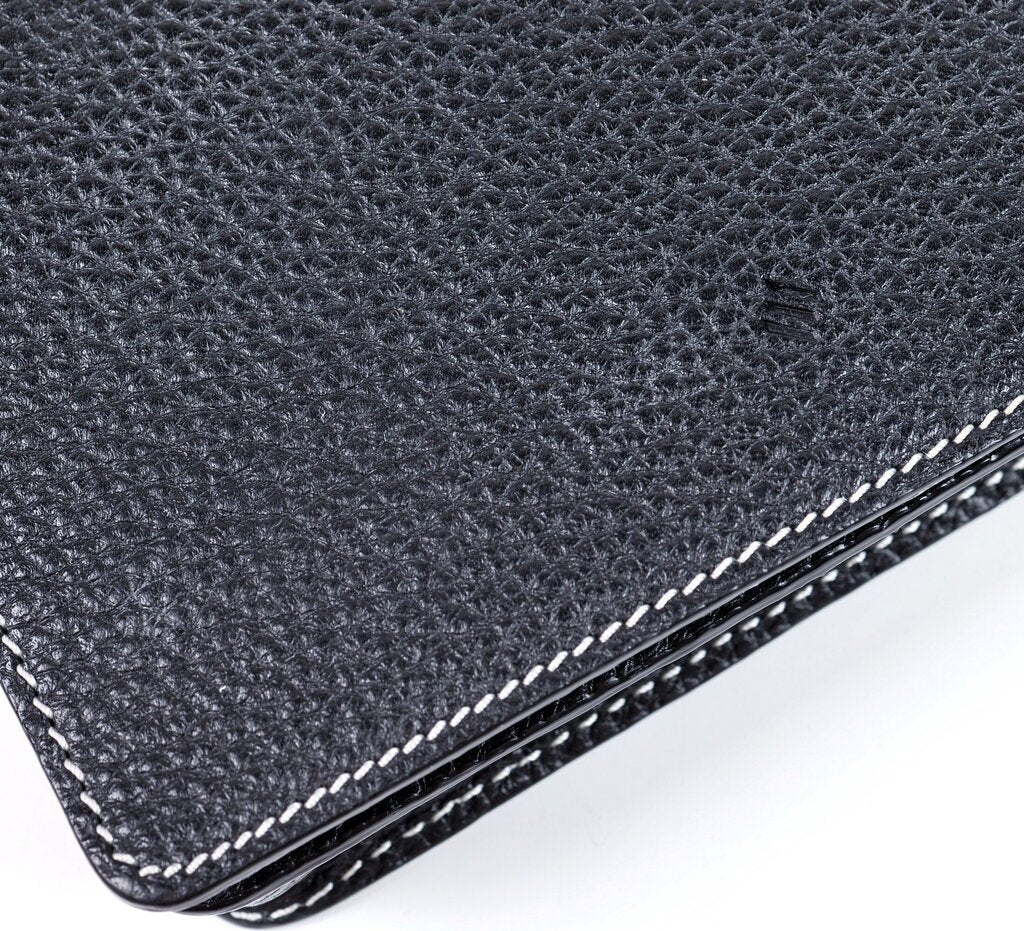 Black Pebbled Leather 'Cedar' Belt Bag