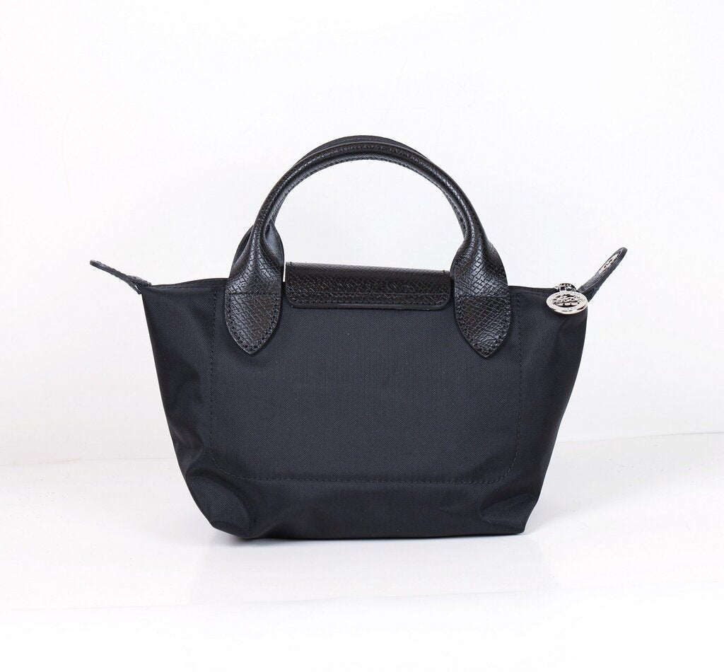 Black Mini 'Le Pliage' with Face