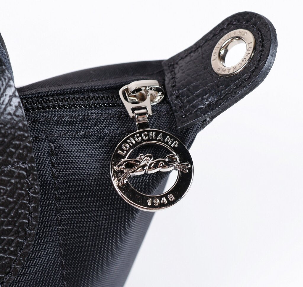 Black Mini 'Le Pliage' with Face