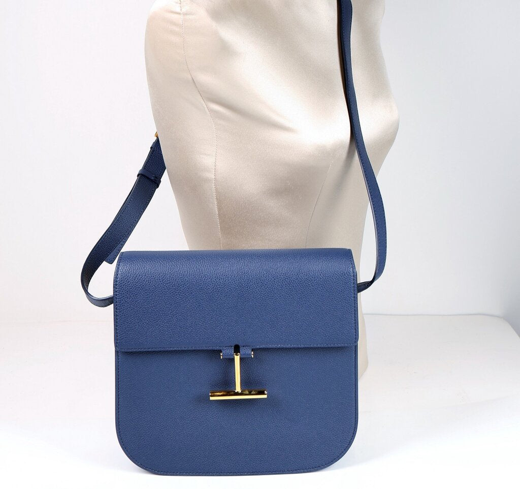 Navy "Tara" Medium Bag