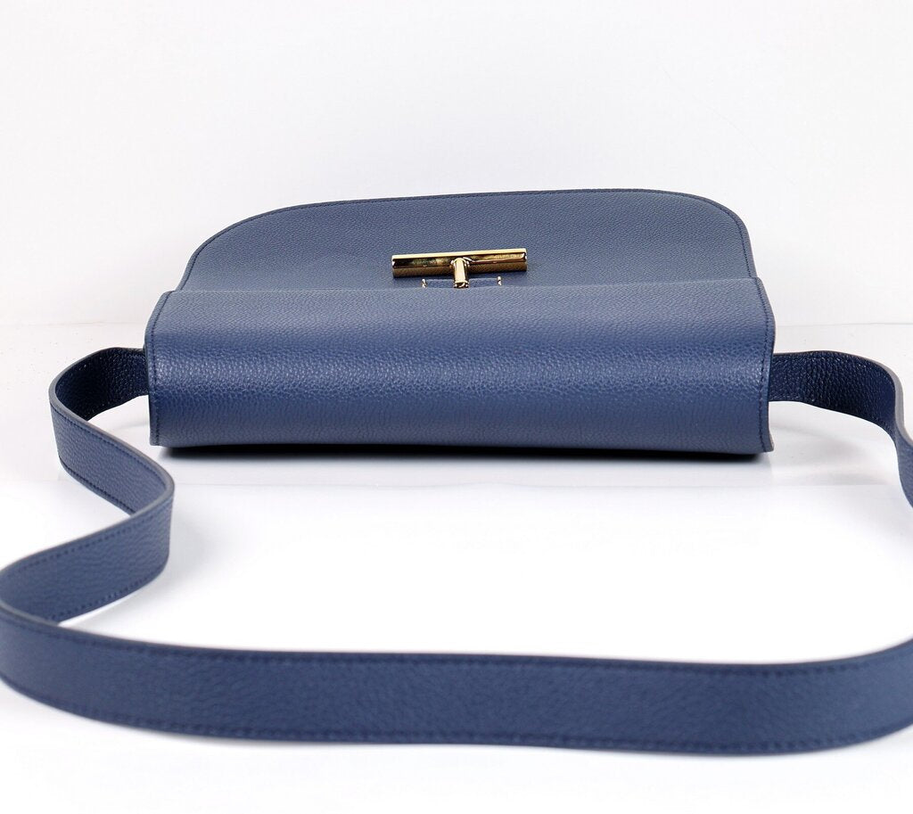 Navy "Tara" Medium Bag