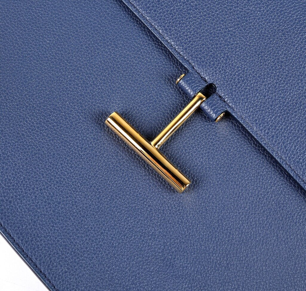 Navy "Tara" Medium Bag