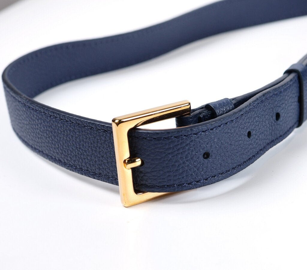 Navy "Tara" Medium Bag