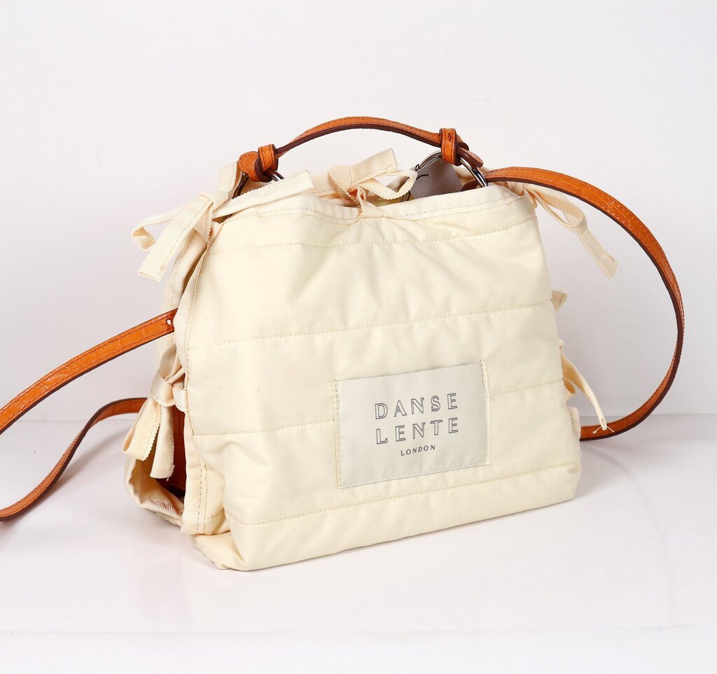 Orange/White Mini 'Phoebe' Bag