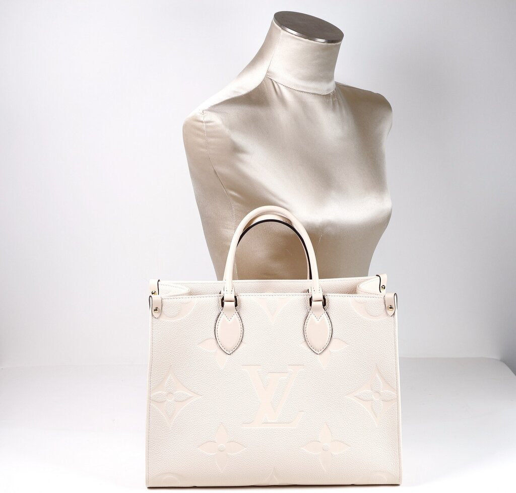 Cream OnTheGo MM Tote