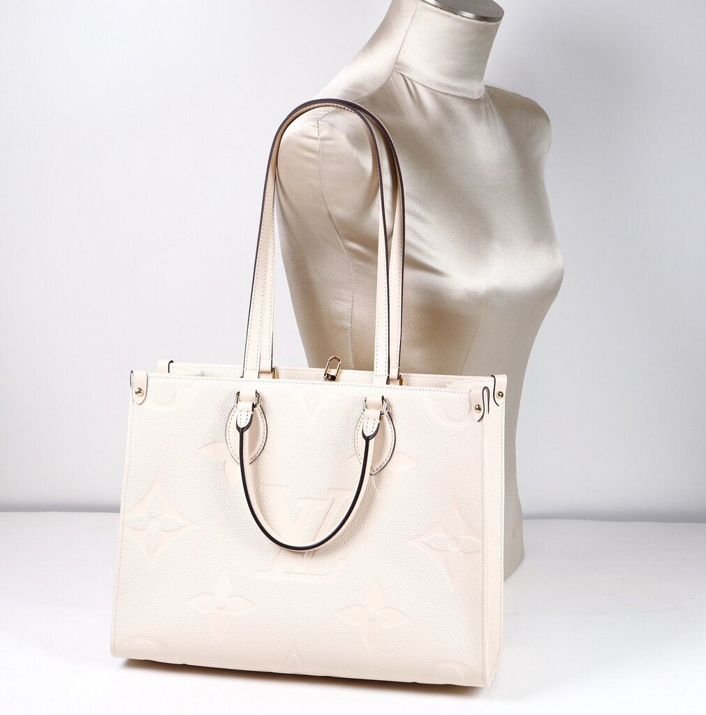 Cream OnTheGo MM Tote