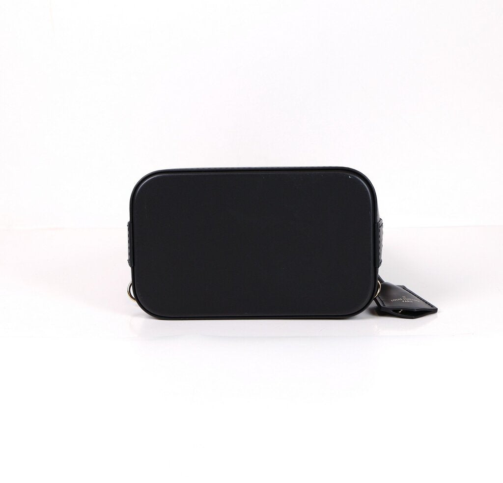 Black Epi Leather Alma Backpack