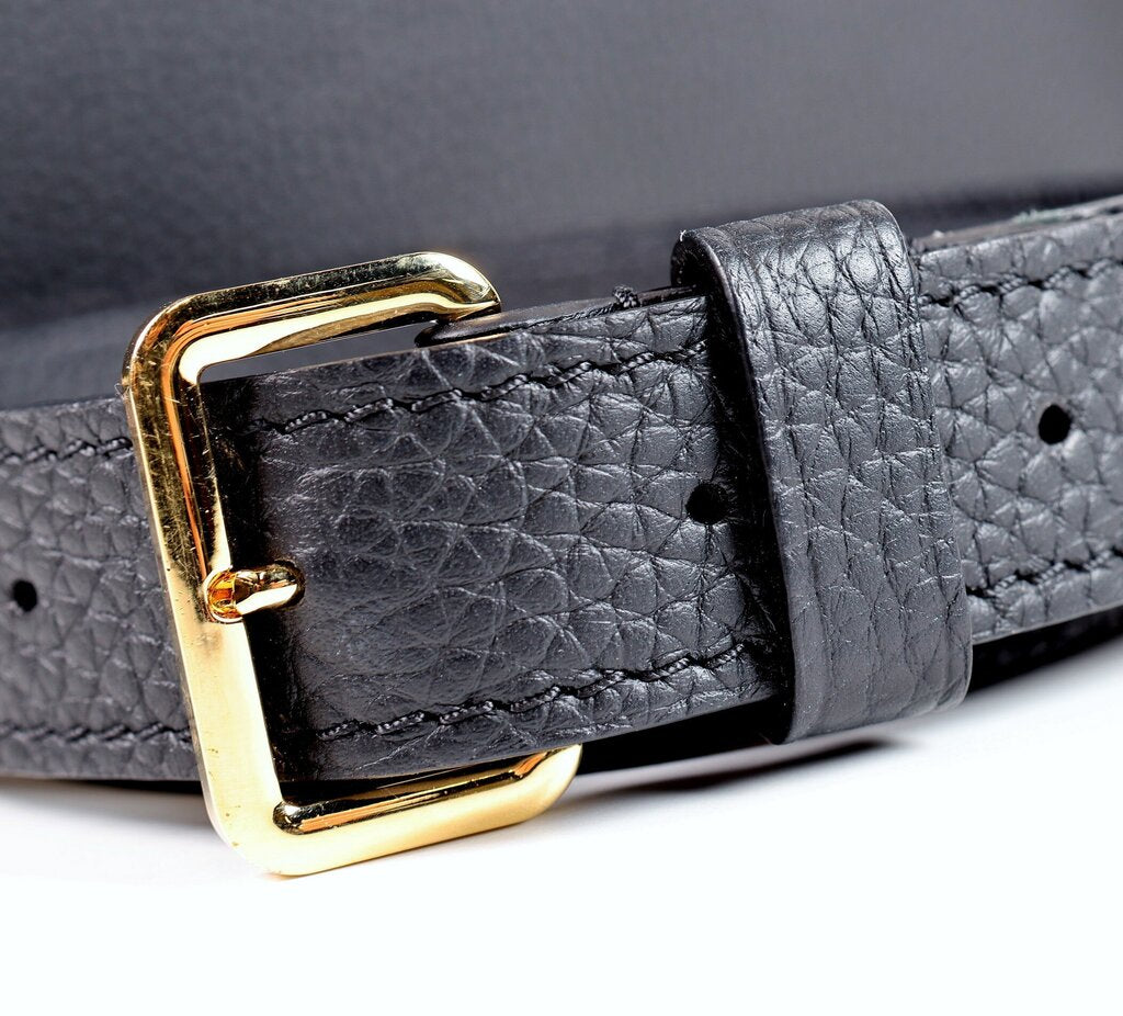 Black Leather Capucine MM