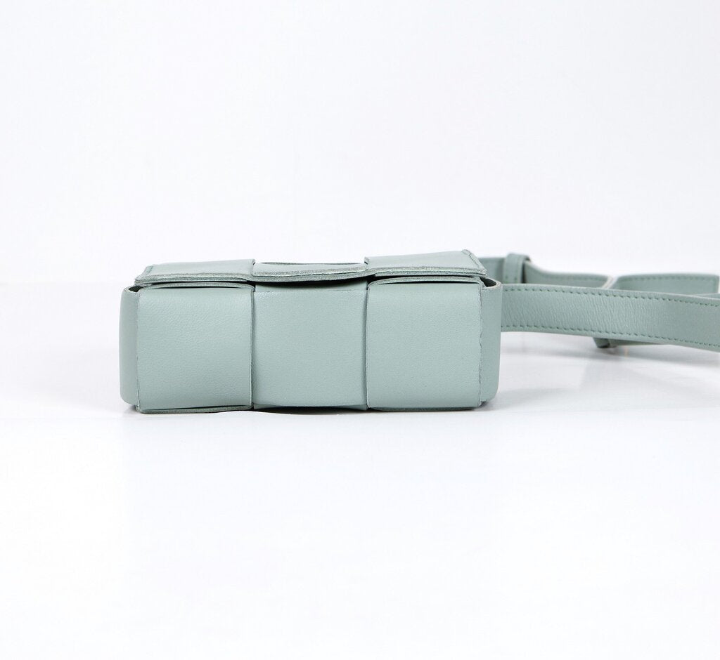 Sage Leather "Candy Cassette Crossbody"