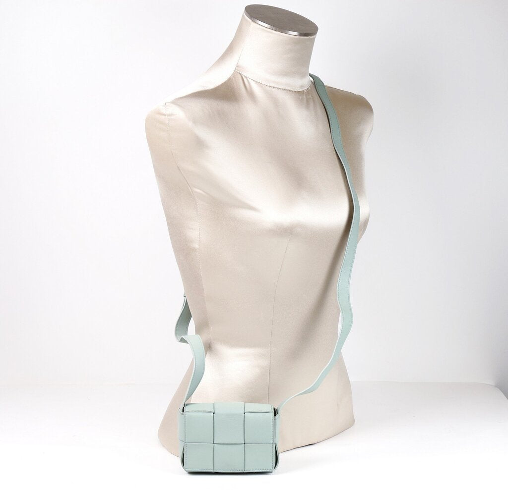 Sage Leather "Candy Cassette Crossbody"