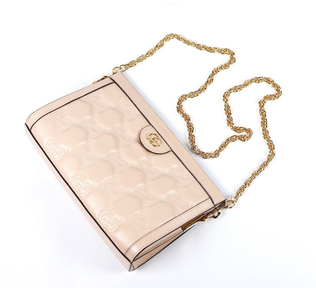 Nude GG Matelasse Ophidia Small Bag