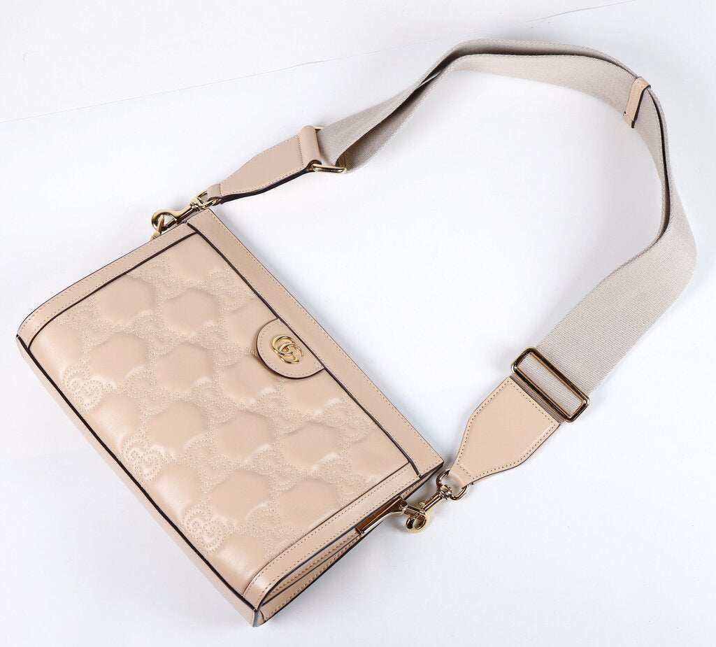 Nude GG Matelasse Ophidia Small Bag
