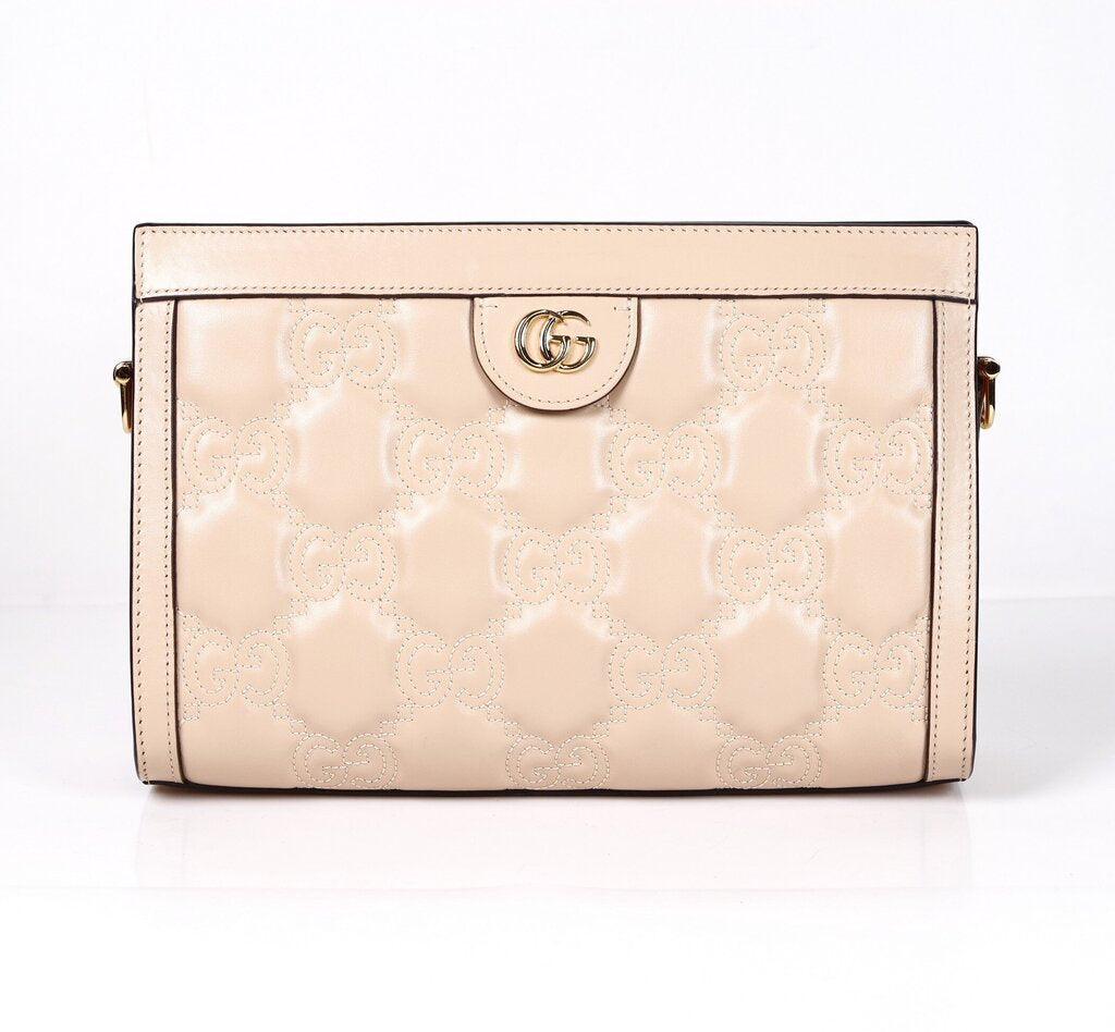 Nude GG Matelasse Ophidia Small Bag