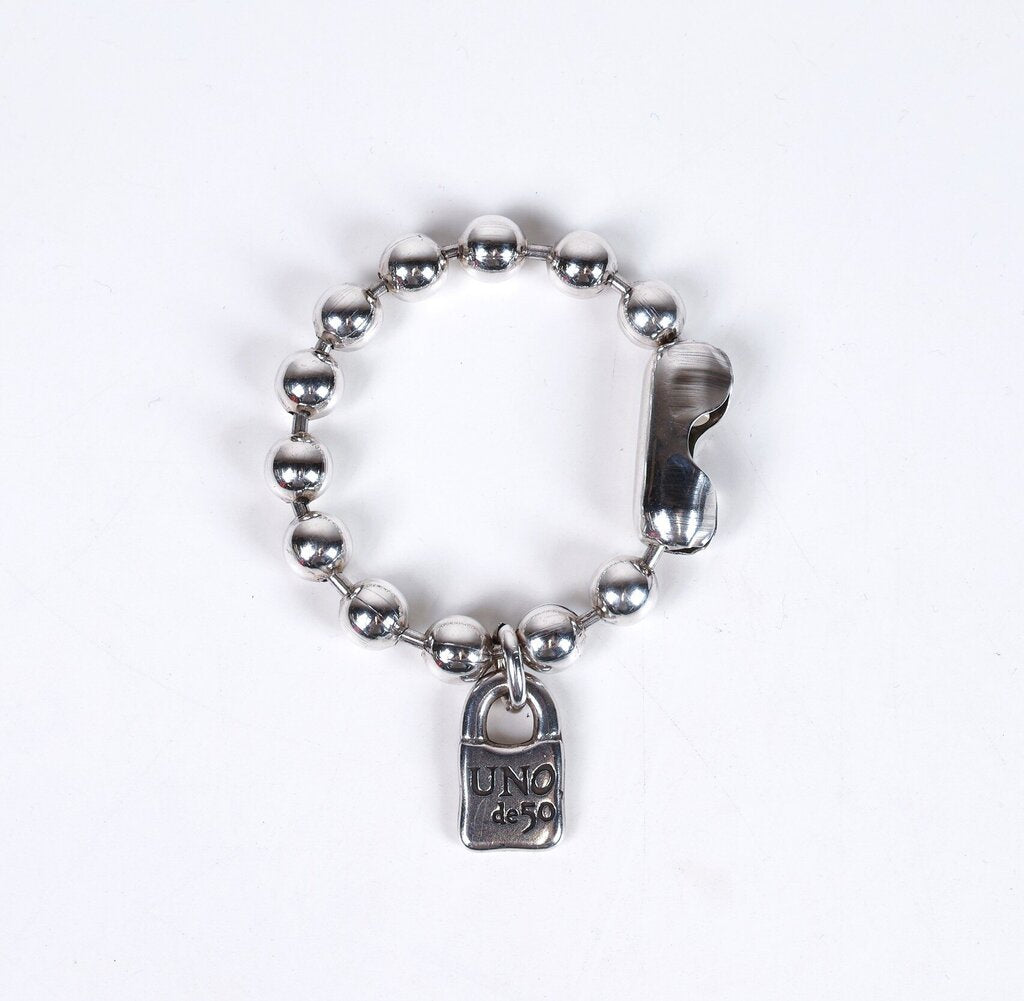 Oversized ball chain bracelet