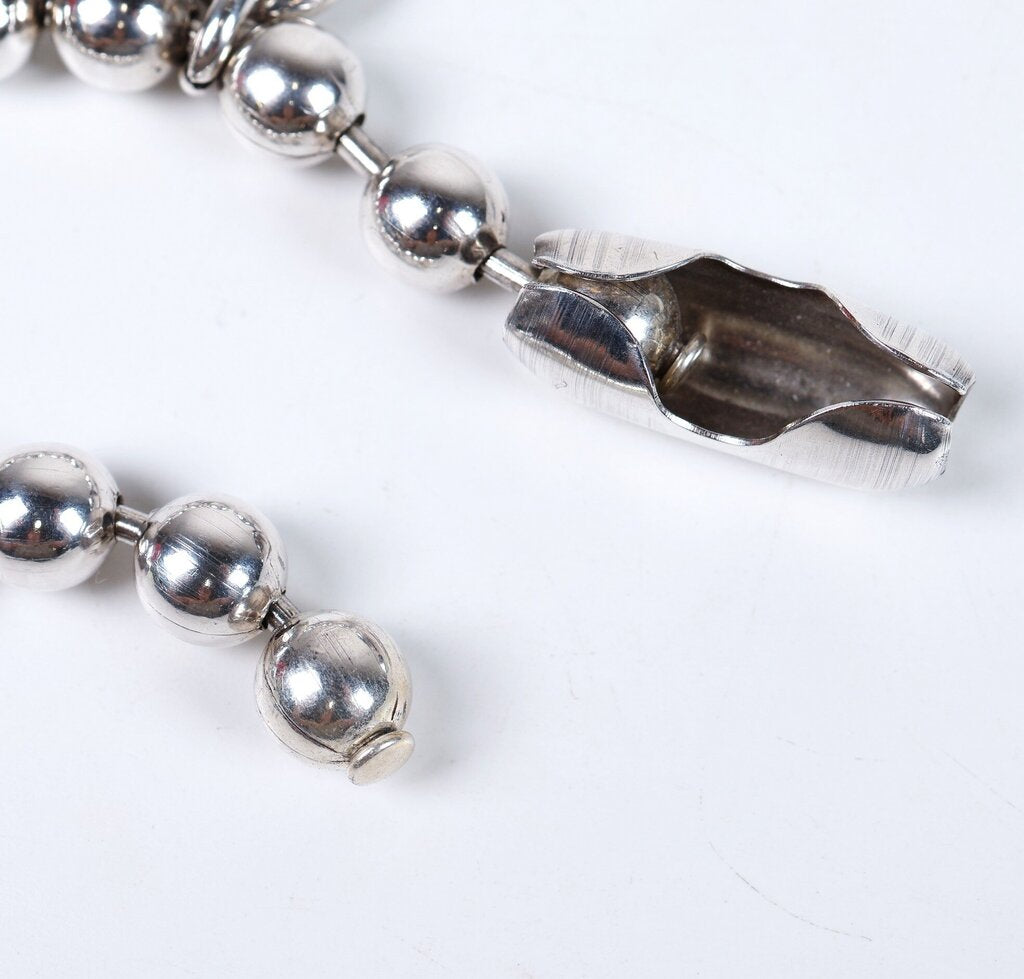 Oversized ball chain bracelet