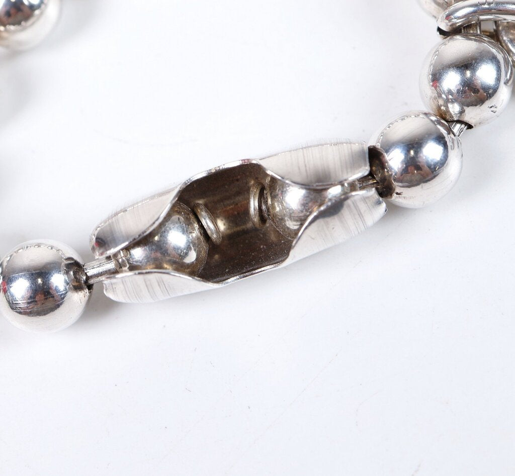 Oversized ball chain bracelet