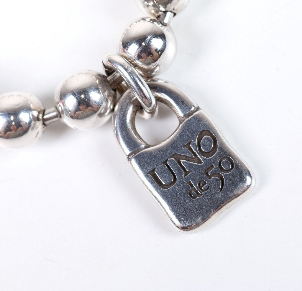 Oversized ball chain bracelet