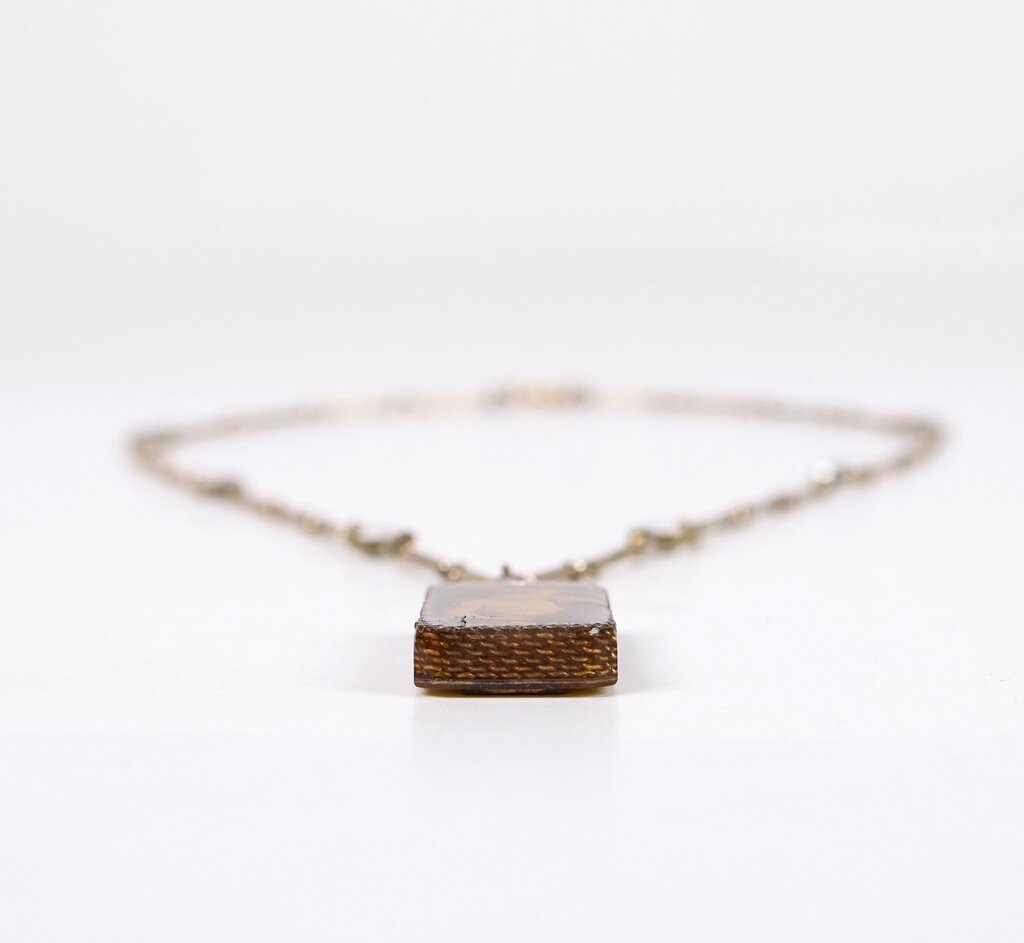 Cherub Resin Pendant