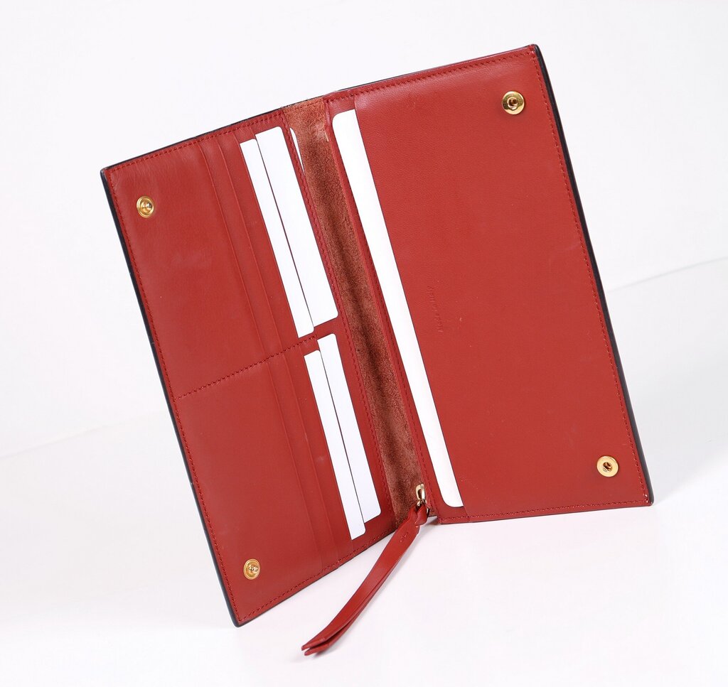 2017 Rusty Red "Continental" Wallet