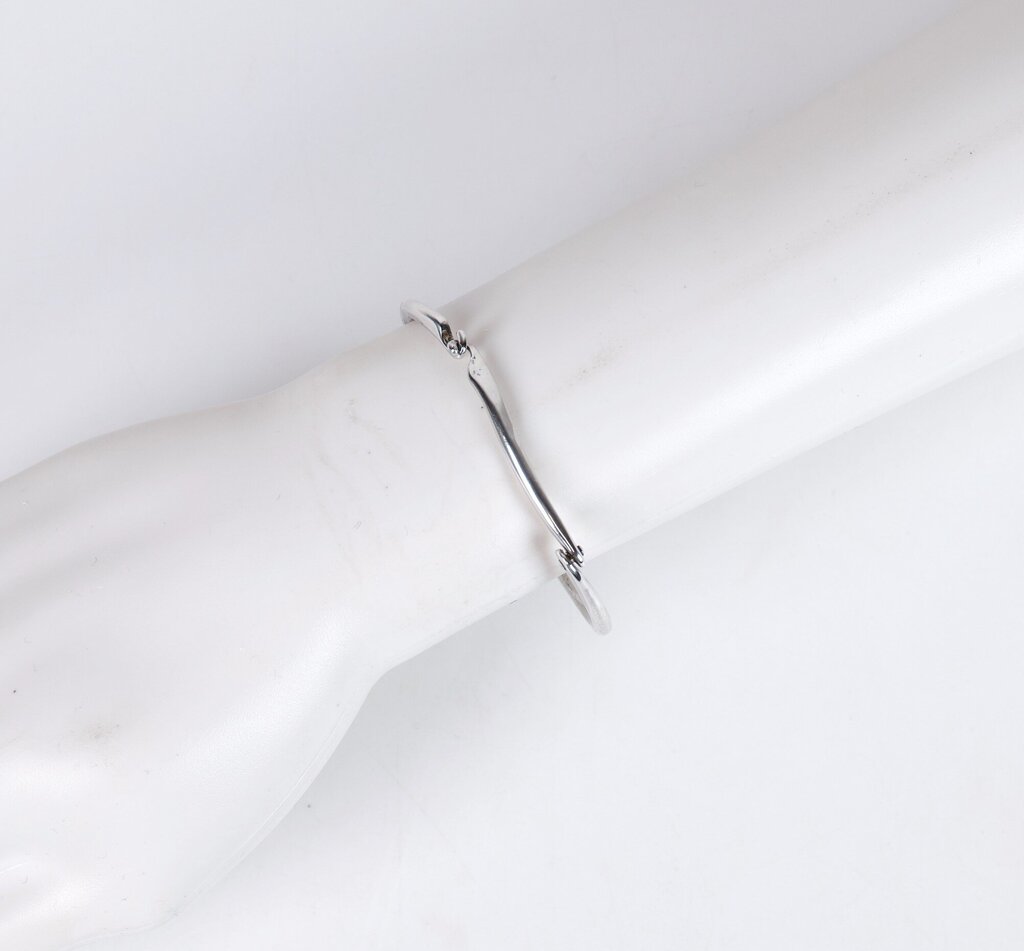 Sterling Hinged Bracelet