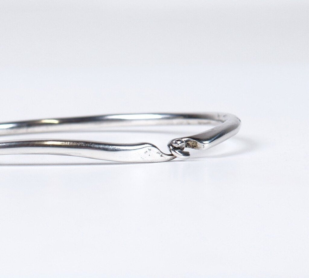 Sterling Hinged Bracelet
