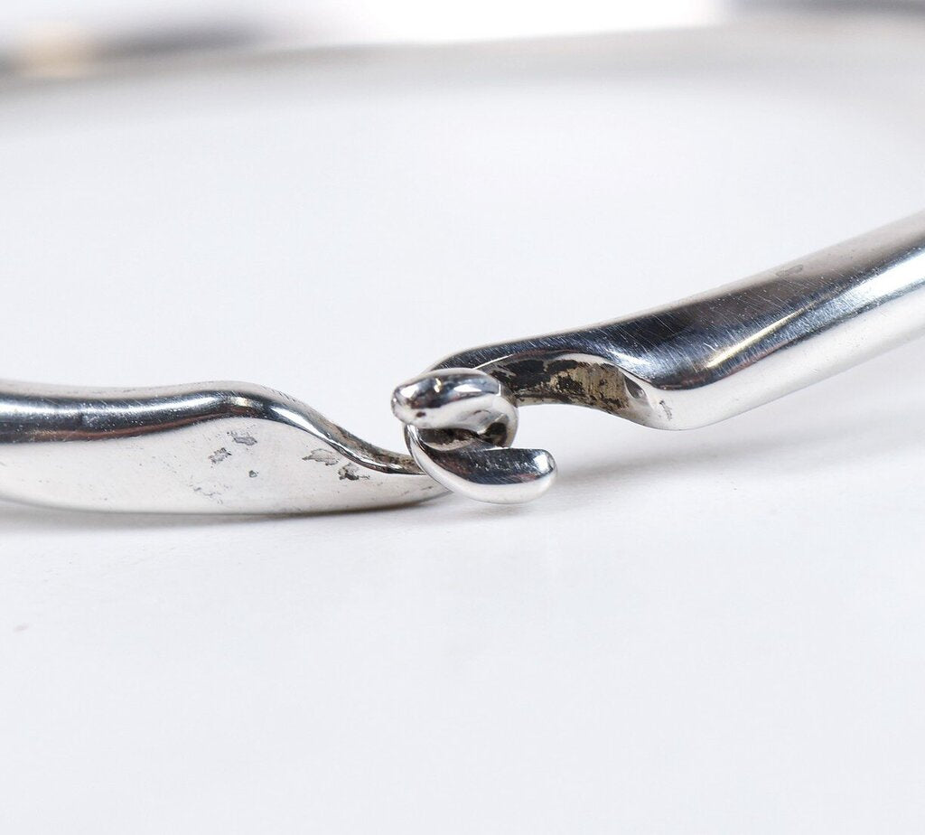 Sterling Hinged Bracelet