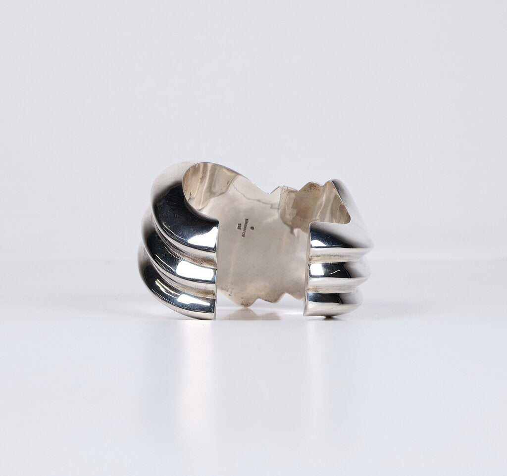 Sterling Modernist Cuff