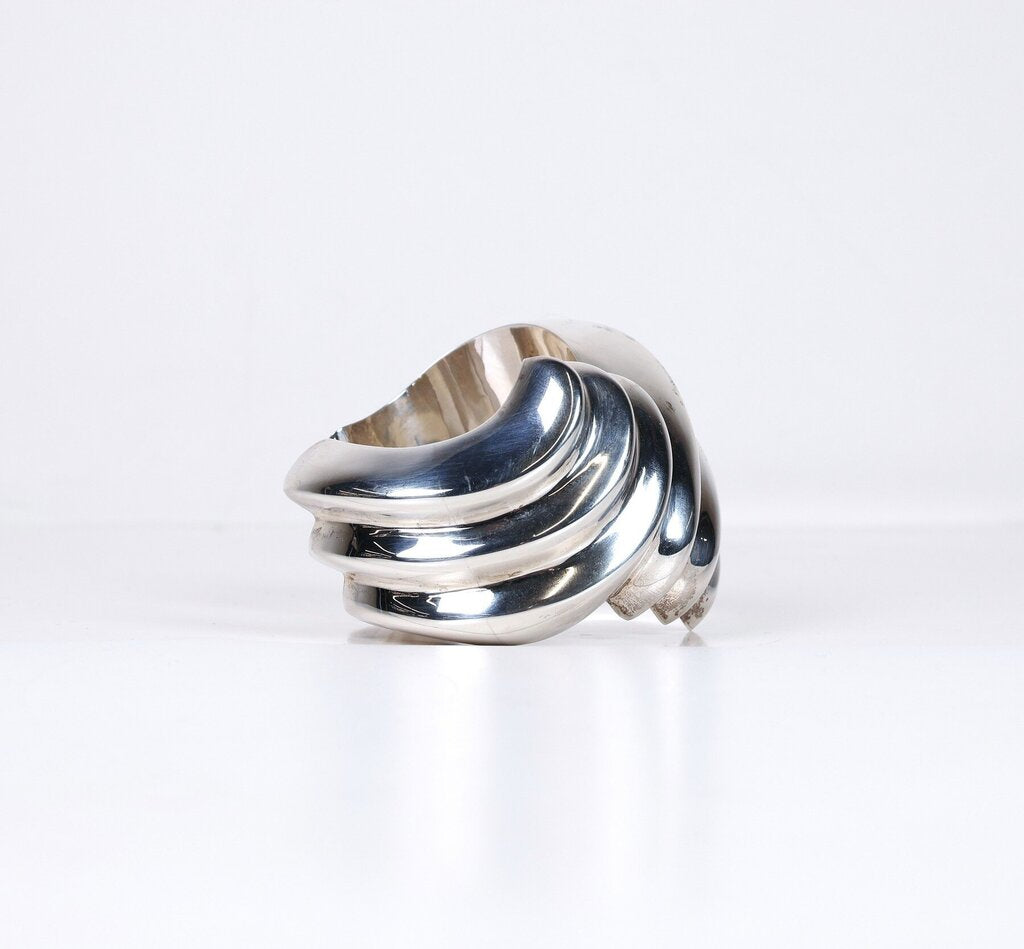 Sterling Modernist Cuff