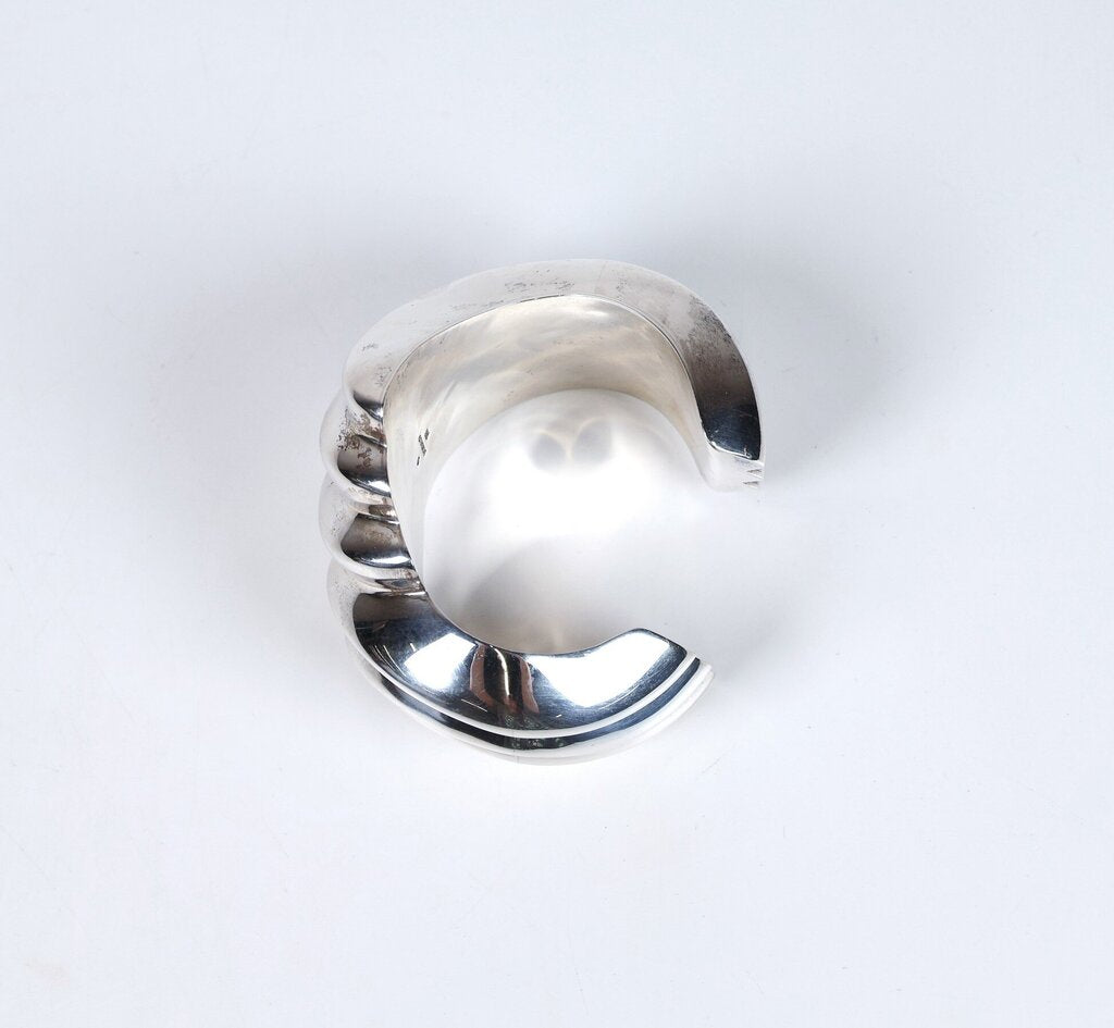 Sterling Modernist Cuff
