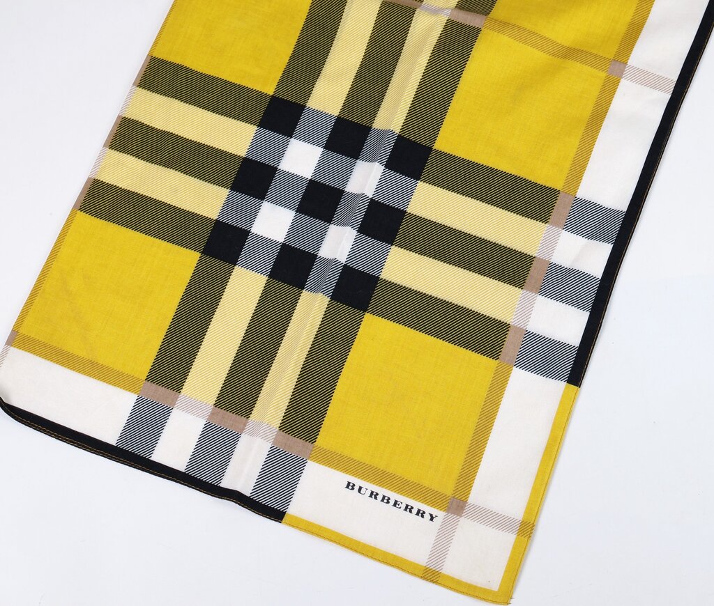 Cotton Plaid Scarf