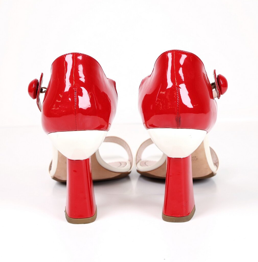 red white vintage patent heels (39)