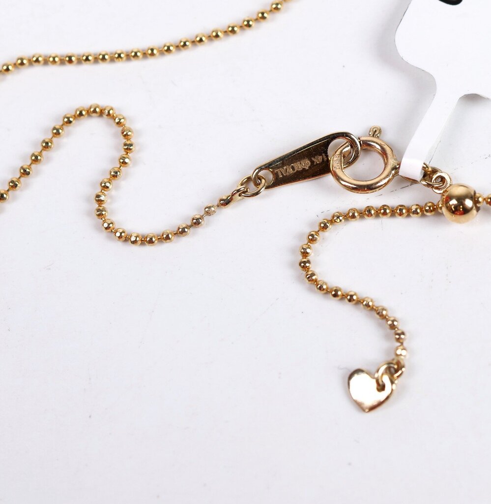 14K Gold and Marquise Diamond Bezel Drops Necklace
