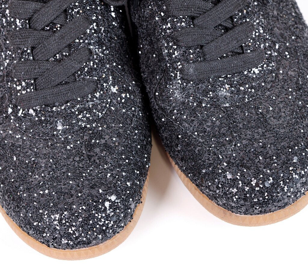 Black Sparkly Low Sneakers (11M)