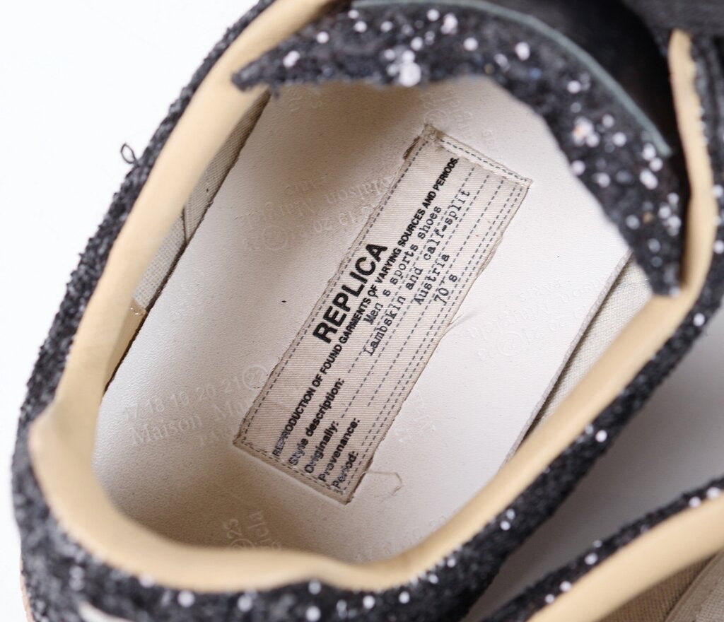 Black Sparkly Low Sneakers (11M)