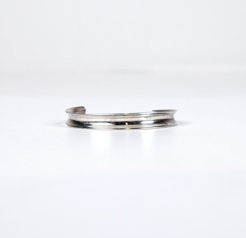 Sterling Ridged Cuff