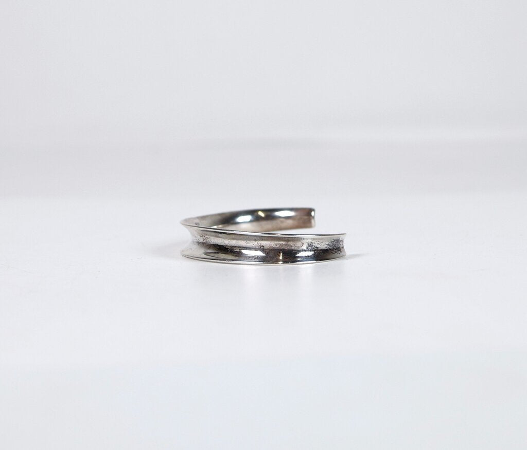 Sterling Ridged Cuff