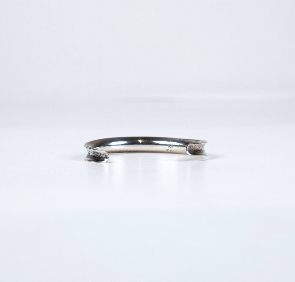 Sterling Ridged Cuff