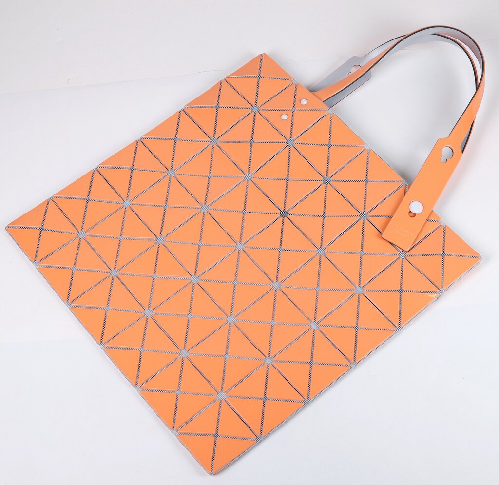 BAO BAO ISSEY MIYAKI Glossy Orange Tote
