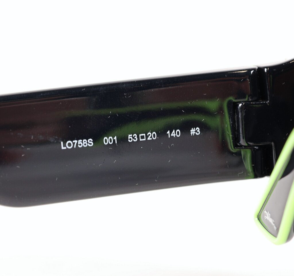 Black Sunglasses with Neon Accent