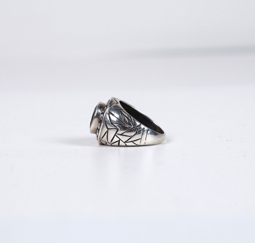 Sterling and Labradorite Ring (7)