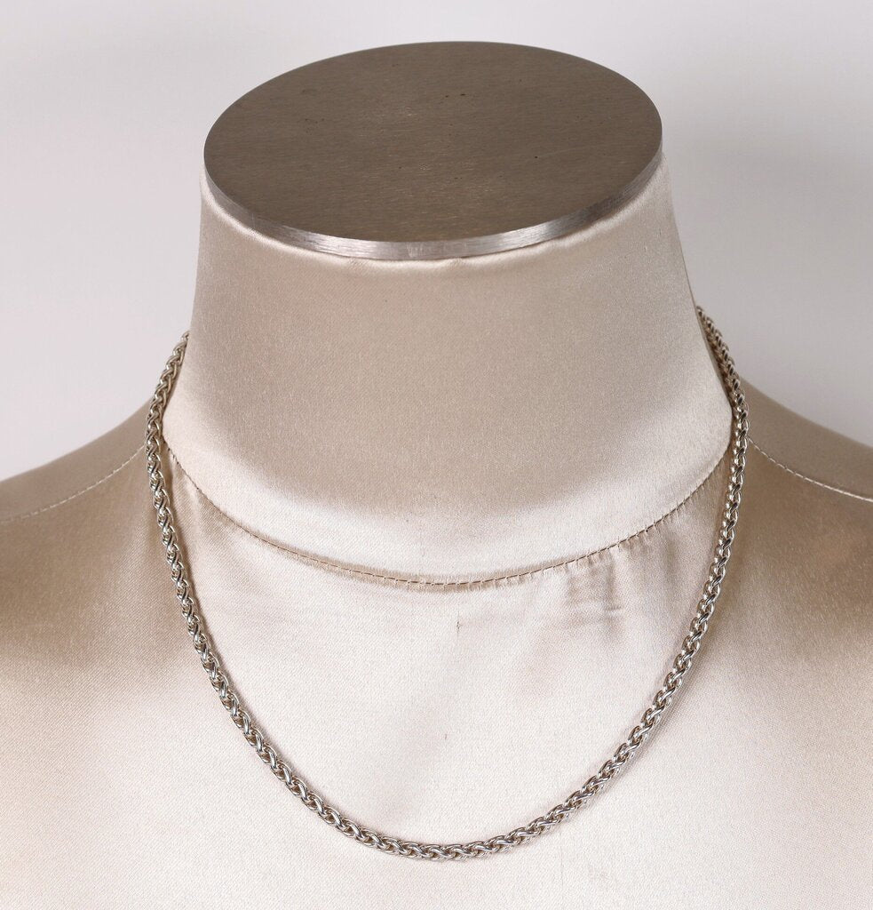 Sterling Wheat Chain (20)