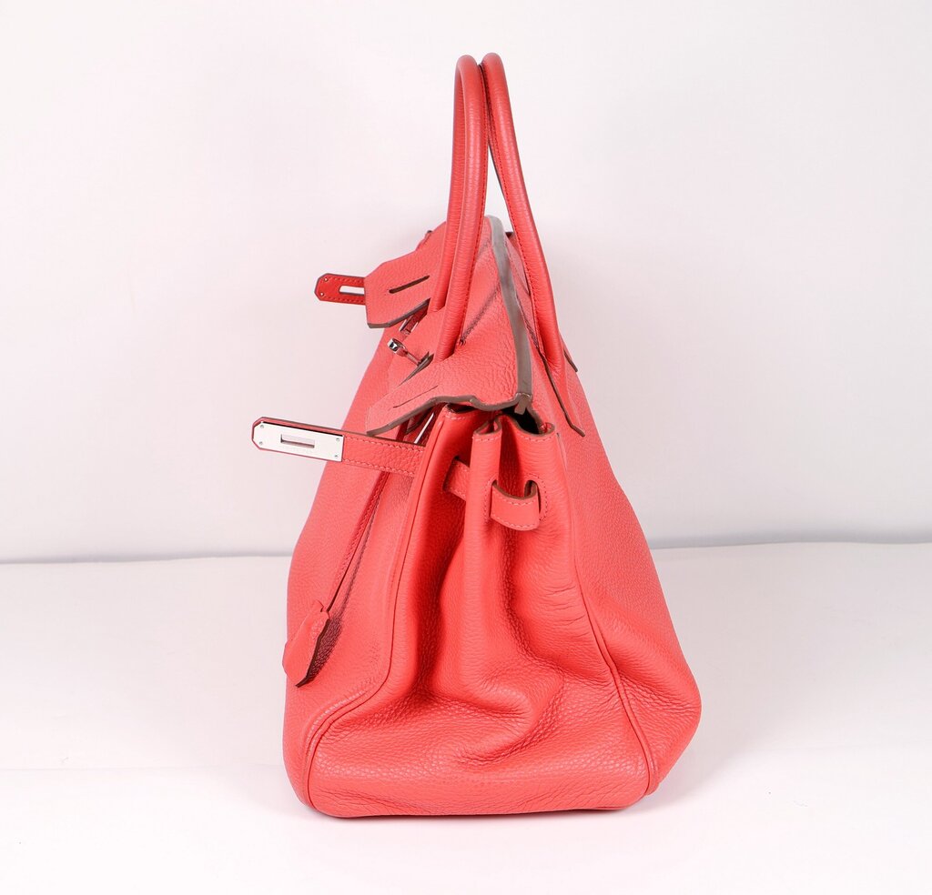 Rouge Pivione Togo Birkin 35