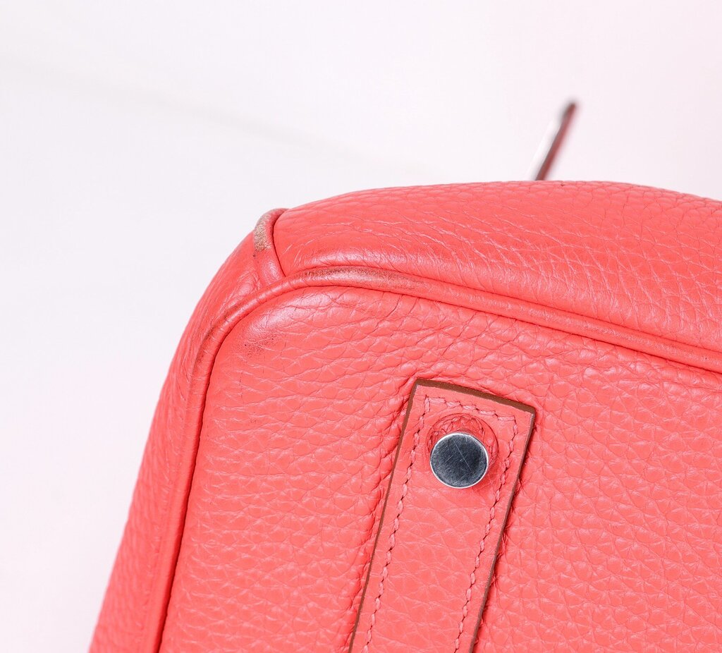 Rouge Pivione Togo Birkin 35