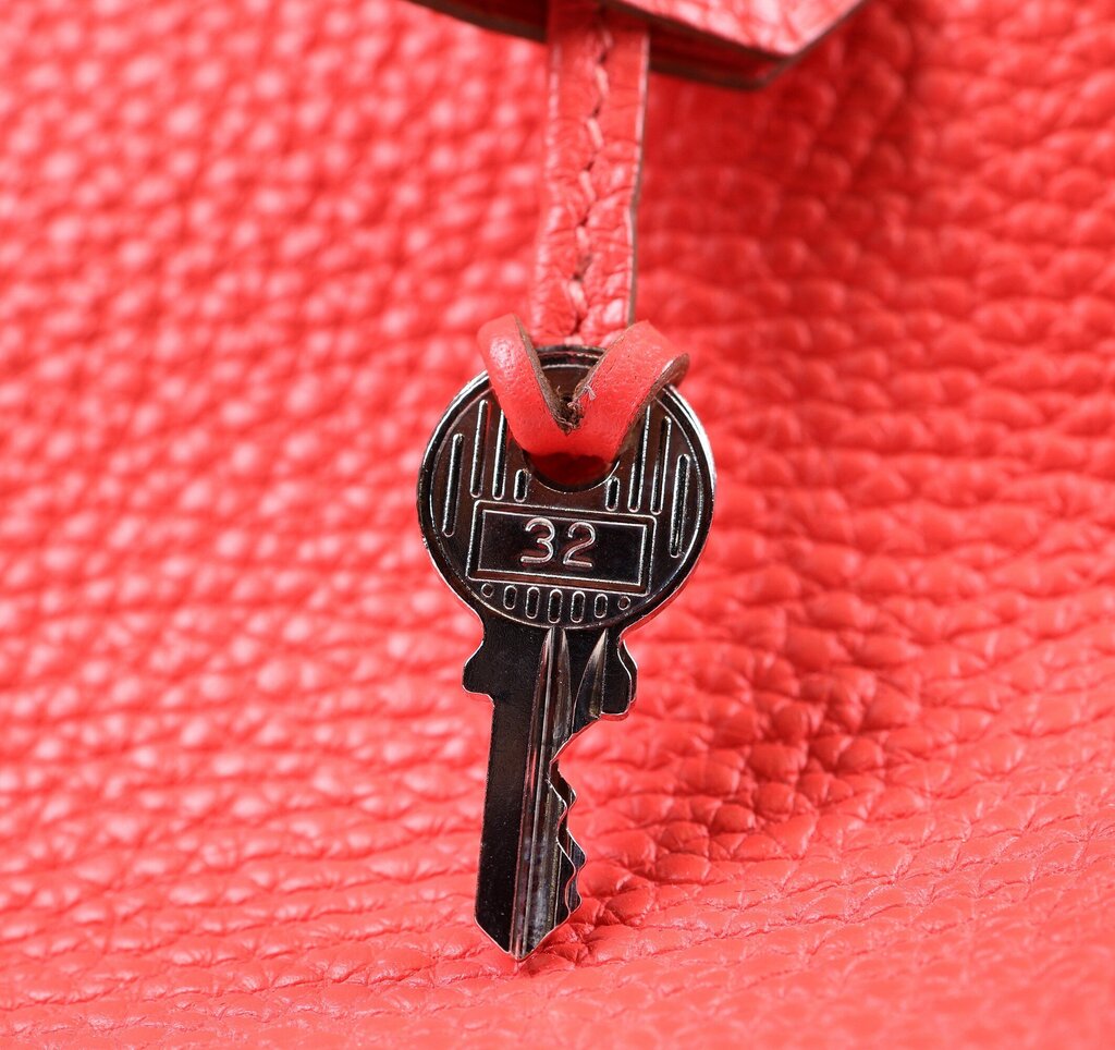 Rouge Pivione Togo Birkin 35