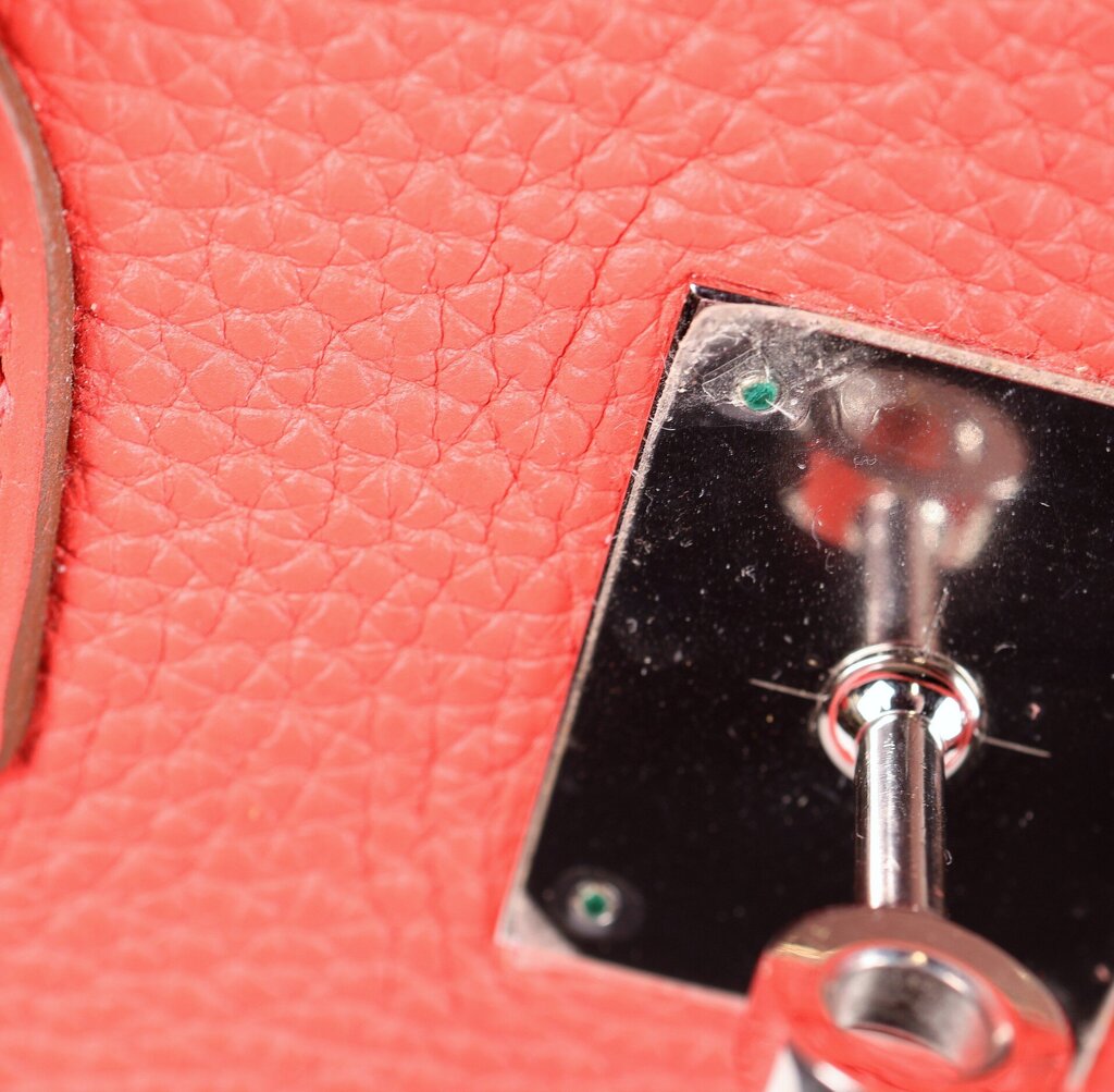 Rouge Pivione Togo Birkin 35
