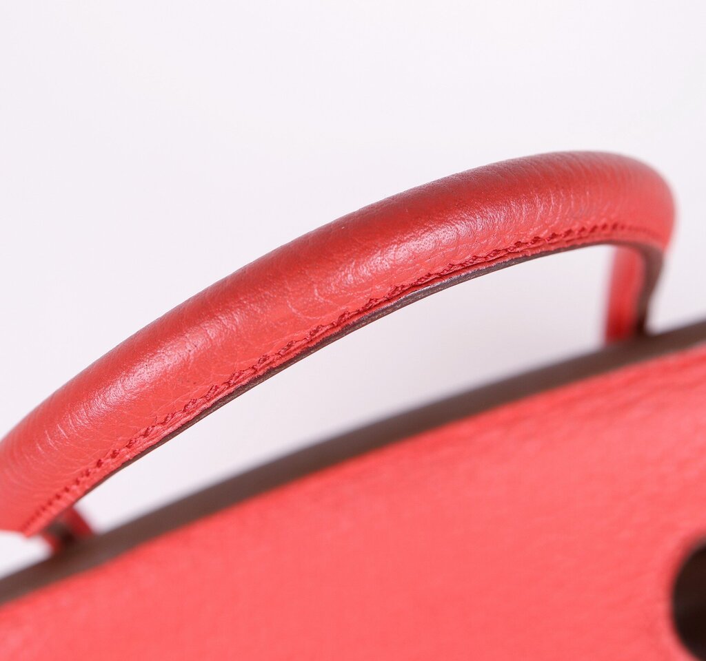 Rouge Pivione Togo Birkin 35