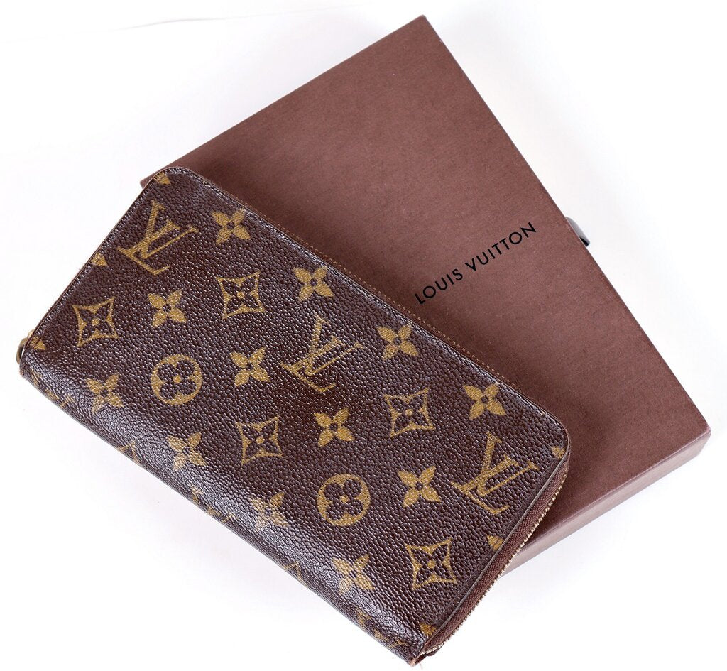 Brown Monogram Zippy Wallet
