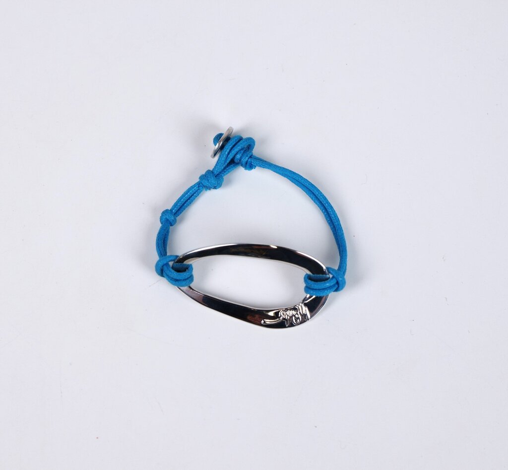 Sterling and Cotton Bracelet