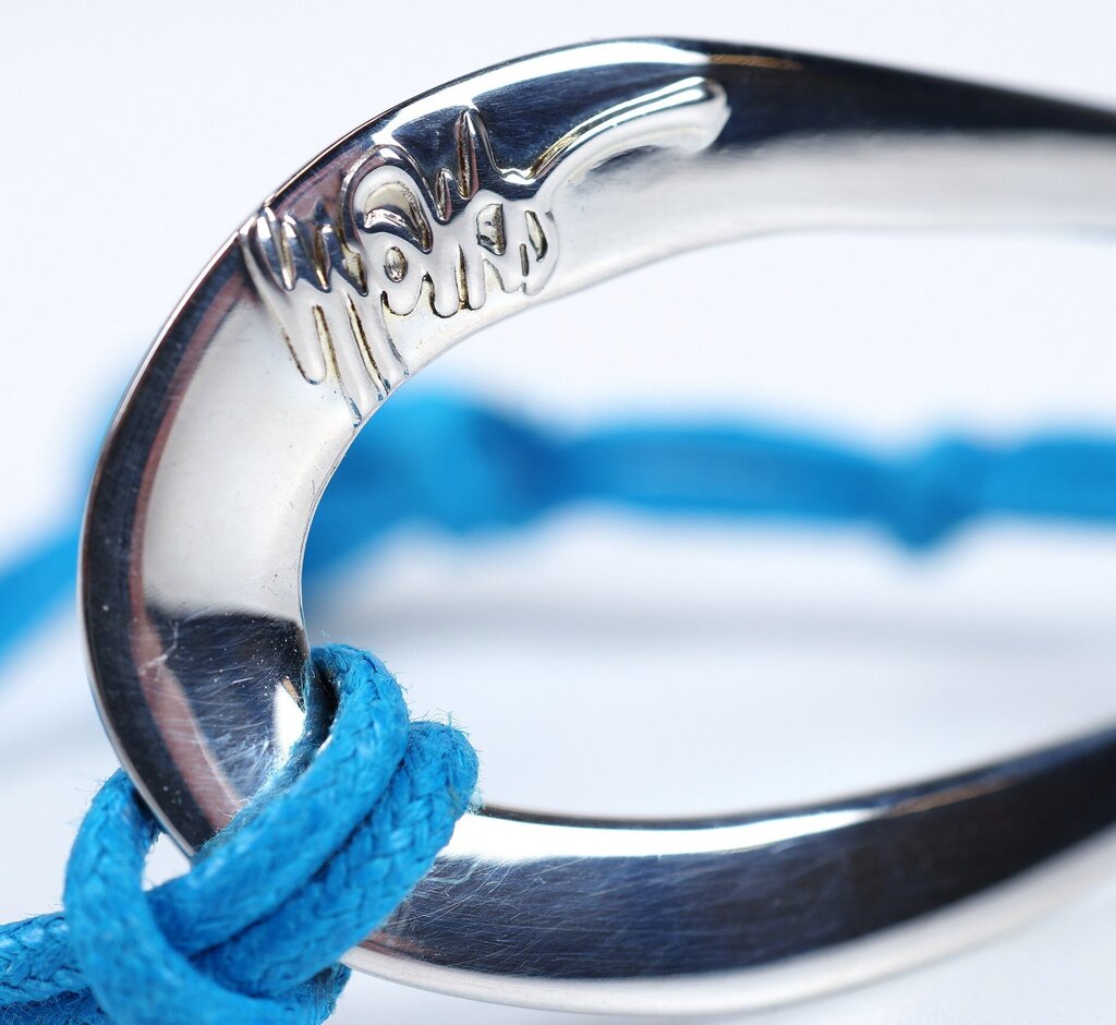 Sterling and Cotton Bracelet